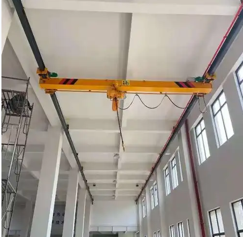 定制宏發起重3噸單梁行車起重機工廠26米廠房跨度現場測量免費設計方案